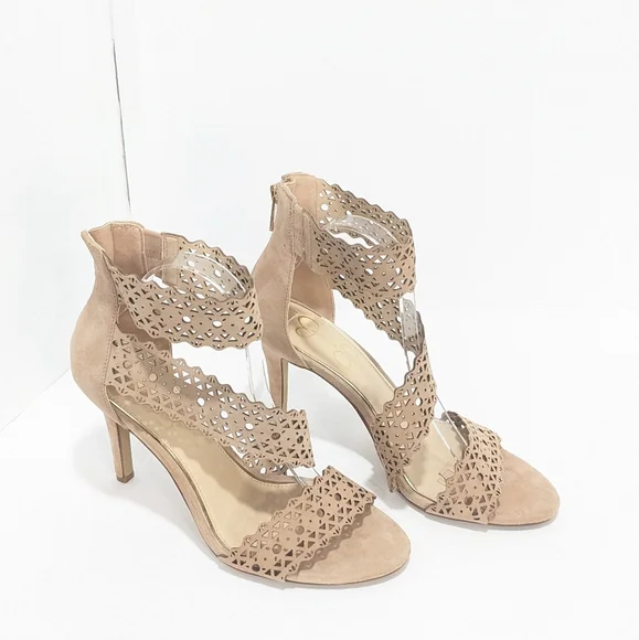 Jessica Simpson Suede Jastia Heels - Picture 16 of 16